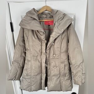 Ivanka Trump Taupe Puffer Jacket